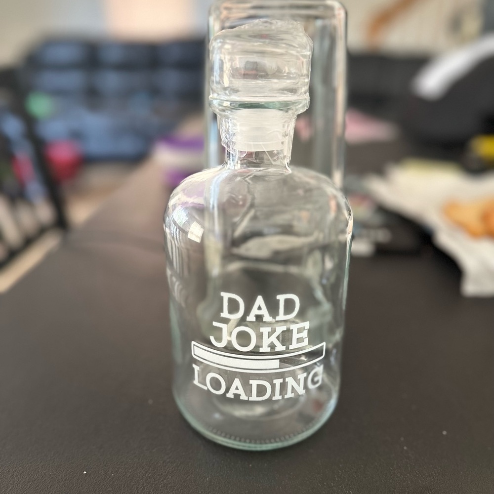 Dad Joke Liquor Decanter